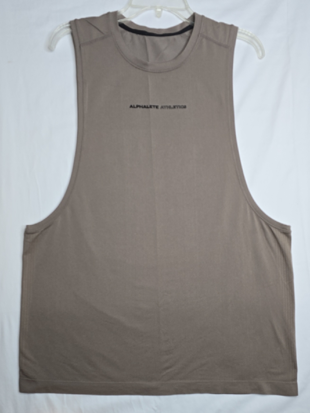 Alphalete Mens Taupe Tank